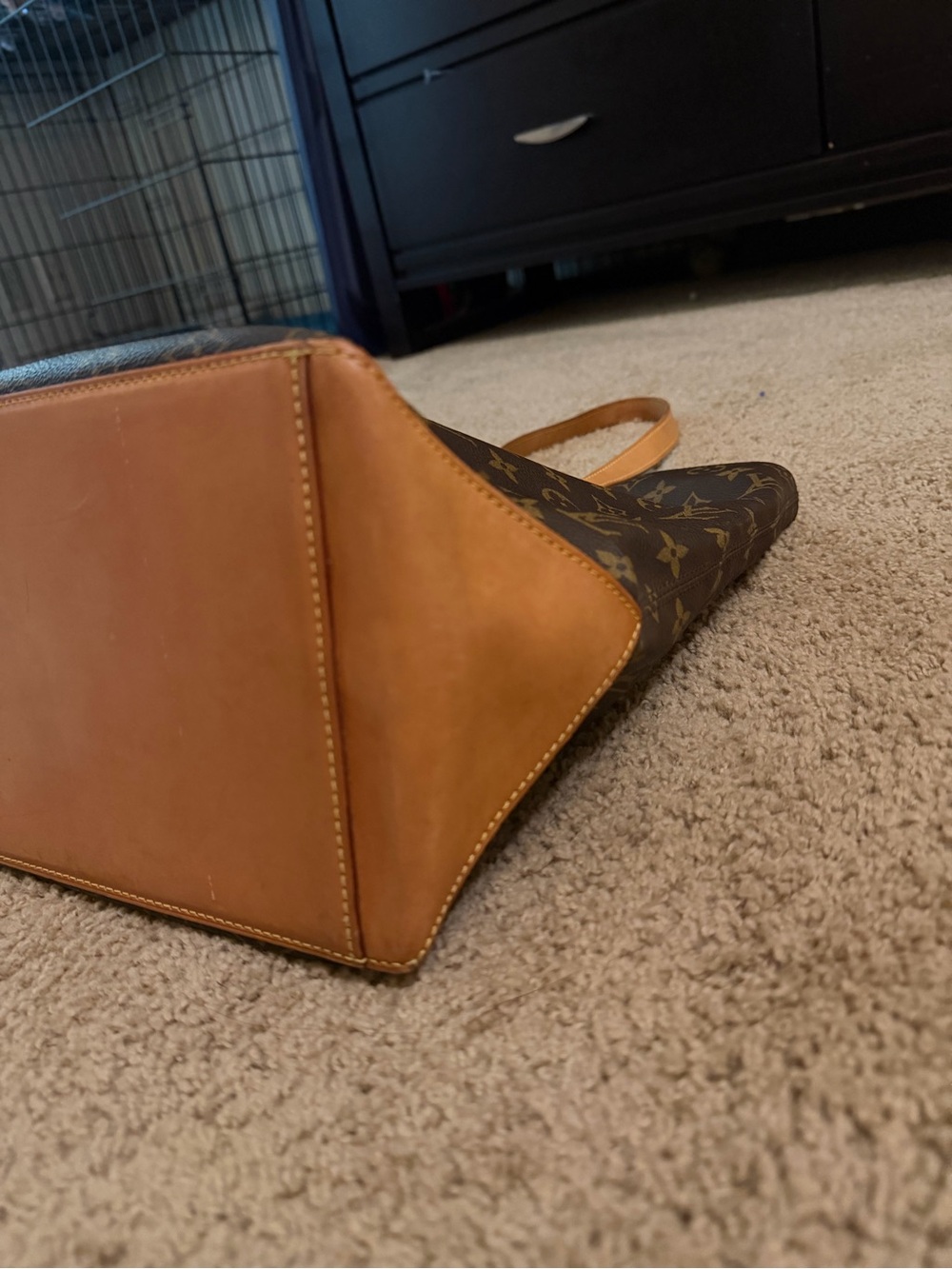 Louis Vuitton Monogram Cabas Mezzo Shoulder Tote - Picture 12 of 17